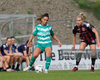 Lynn Craven in action for Bohemians.