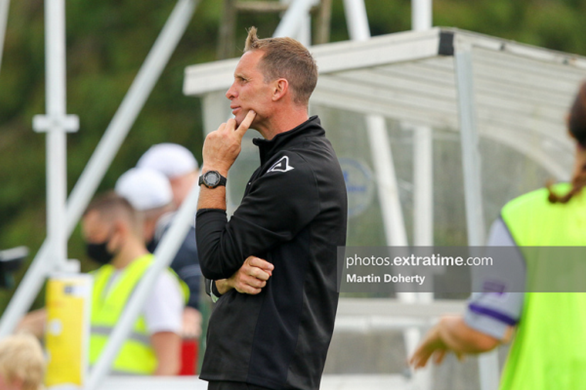 Billy Clery (Manager Galway WFC) Bohemian Fc vs Galway WFC , Women’s National League, Oscar Traynor Centre, 15th August 2020,