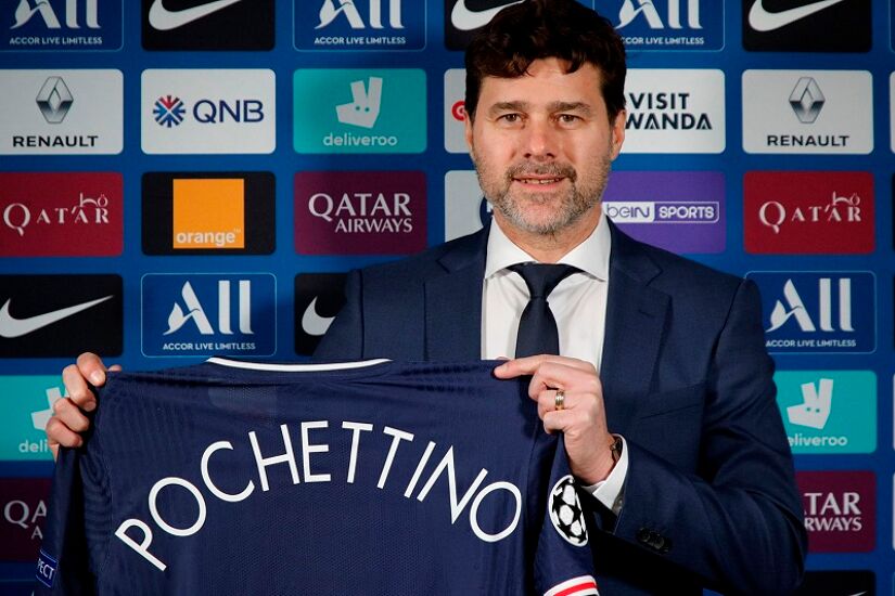 Pochettino captain the Parisian side during a two-year spell as a player in the early 2000s.