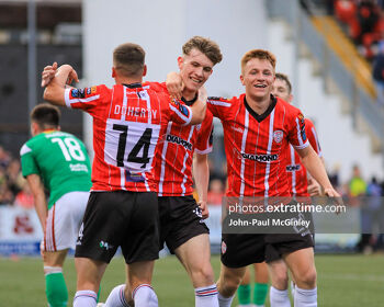 Derry grind out an important three points as the gap at the top closes to four