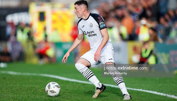 Reece Hutchinson of Sligo Rovers in action during Bohemian FC v Sligo Rovers