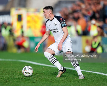 Reece Hutchinson of Sligo Rovers in action during Bohemian FC v Sligo Rovers