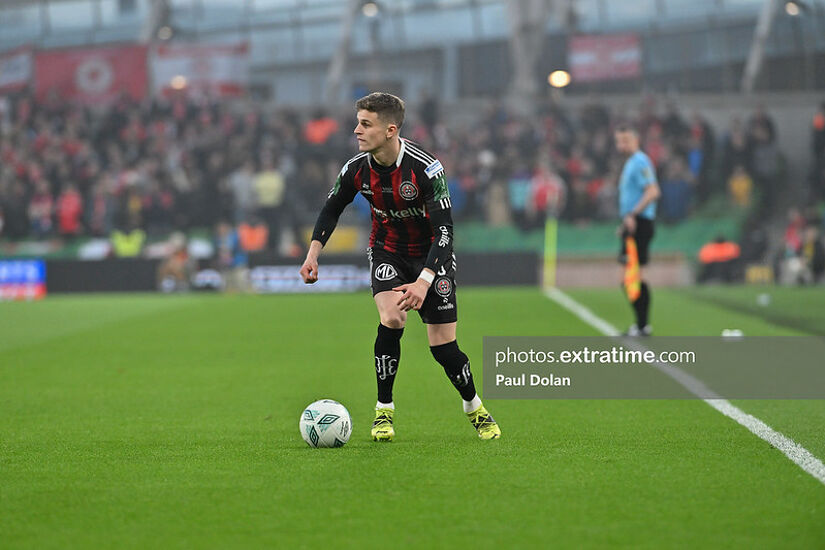 Left-back Paddy Kirk will be linining out against his former club Sligo Rovers this evening