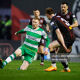 Shamrock Rovers' Darragh Nugent slides in to the ball against Bohemians in Dalymount Park in the 1-1 draw between the sides on Friday 3rd May