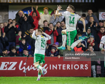 Jack Doherty of Cork City FC celebrates his goal during the League of Ireland First Division: Cork City FC vs Kerry FC