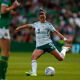 Northern Ireland defender Demi Vance in action during a 3-0 UEFA Nations League defeat to the Republic of Ireland at the Aviva Stadium.