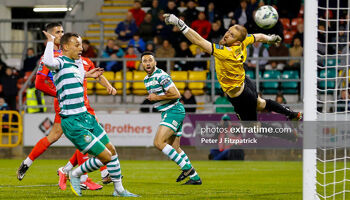 Pico Lopes' heading home the late equaliser in the 2-2 draw in Tallaght Stadium earlier this season