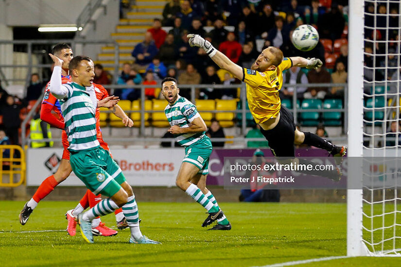 Pico Lopes' heading home the late equaliser in the 2-2 draw in Tallaght Stadium earlier this season