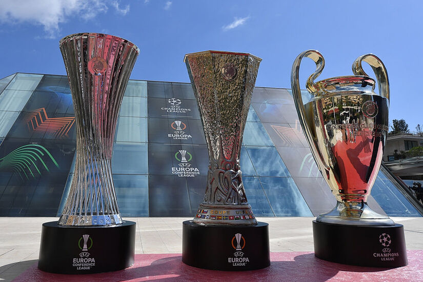 A general view ahead of the UEFA Champions League 2023/24 Group Stage Draw at Grimaldi Forum on August 31, 2023 in Monaco, Monaco.
