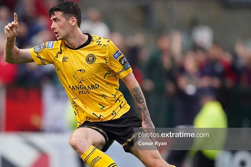 Striker Cian Kavanagh