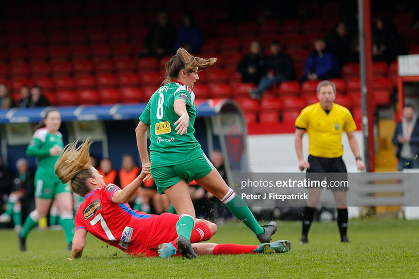 Siobhan Killeen of Shelbourne FC in action