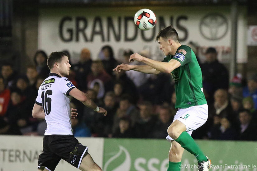 Ryan Delaney in action for Cork City