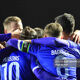 Waterford celebrate scoring against St Pats