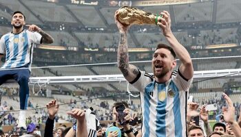 Leo Messi's team are world champions and now ranked two in the world