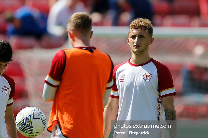 Sam Curtis will miss both upcoming games against Cork City