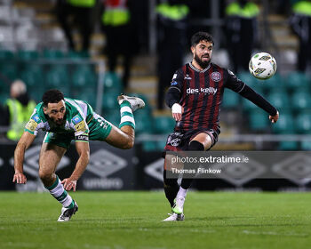 Declan McDaid (right) has left Bohemians