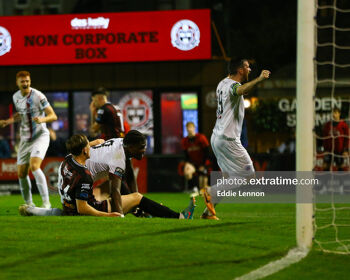 Frantz Pierrot's forced home the only goal of the game in Dalymount