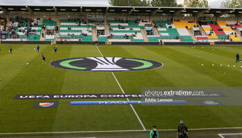 Tallaght Stadium ahead of Europa Conference League group game against Djurgarden last season