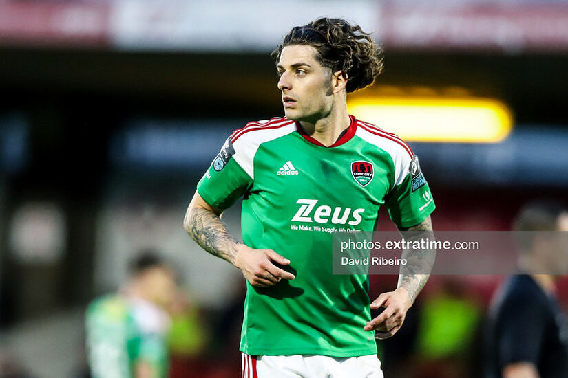 Ruairi Keating in action for Cork City