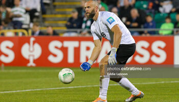 Alan Mannus made his 200th league appearance for Shamrock Rovers over the weekend