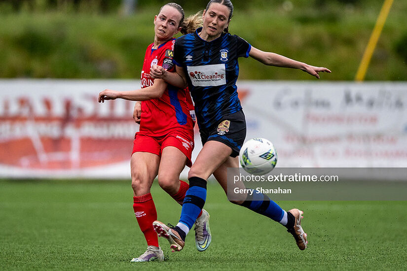 Madie Gibson got on the scoresheet for Athlone