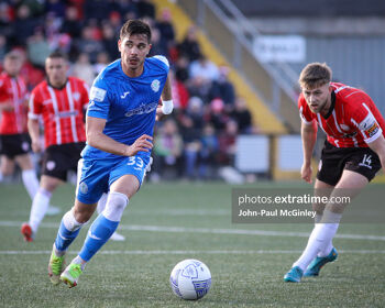 Filip Mihaljevic opened the scoring for Finn Harps  in their win over Drogheda United
