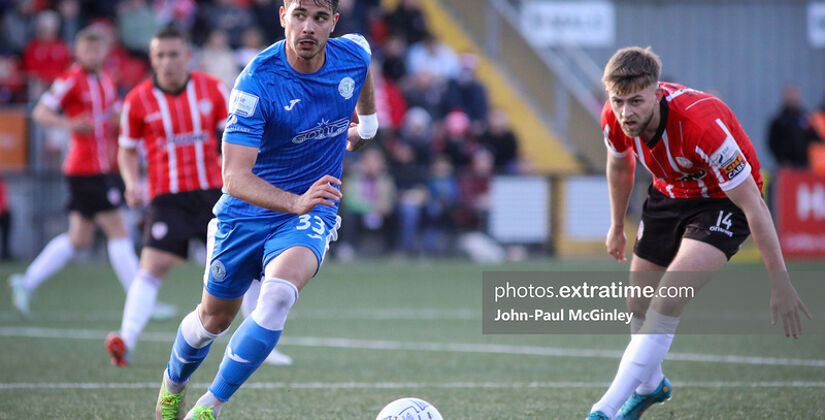 Filip Mihaljevic opened the scoring for Finn Harps in their win over Drogheda United