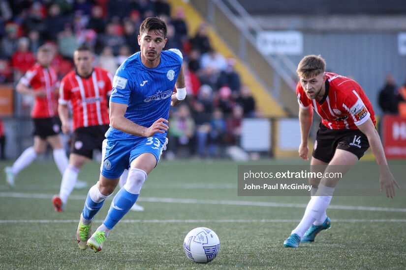Filip Mihaljevic opened the scoring for Finn Harps  in their win over Drogheda United