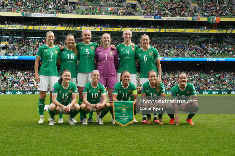 Ireland's starting XI at the Aviva for their UEFA Nations League clash with Northern Ireland