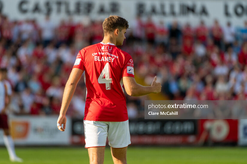 Sligo Rovers' Shane Blaney will be looking to put one over on his former side at Finn Park