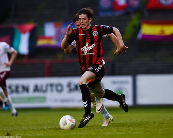 Ayman Ben Mohamed in action for Bohemians during the 2016 League of Ireland season