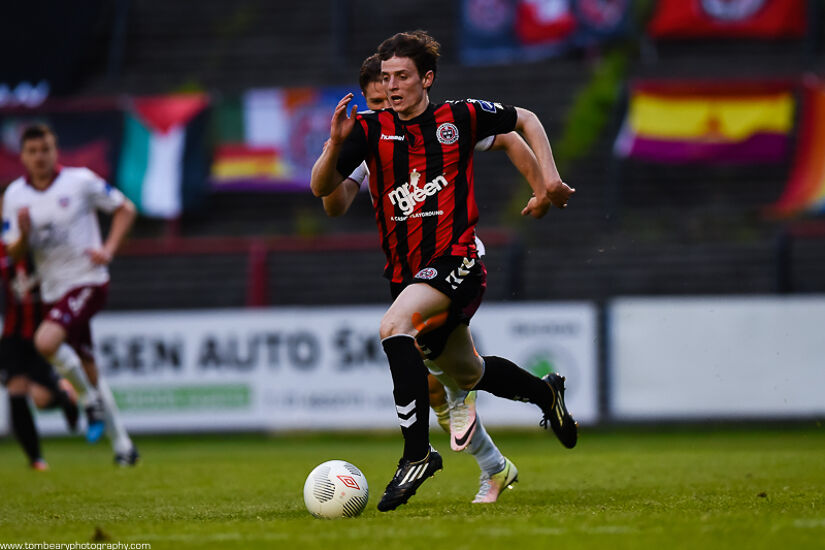 Ayman Ben Mohamed in action for Bohemians during the 2016 League of Ireland season