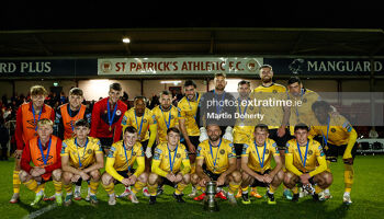 St Patrick's Athletic are the Leinster Senior Cup holders