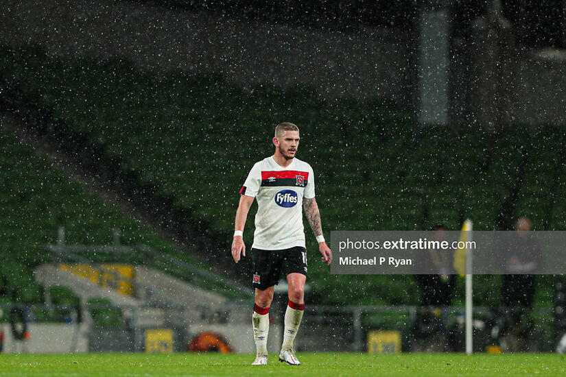 Sean Murray in action for Dundalk in 2020