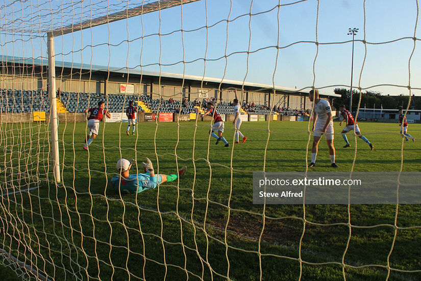 Cobh Ramblers and Galway United in action at Colman's Park