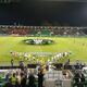 Shamrock Rovers and APOEL players take the field ahead of their UEFA Conference League opener in Tallaght.