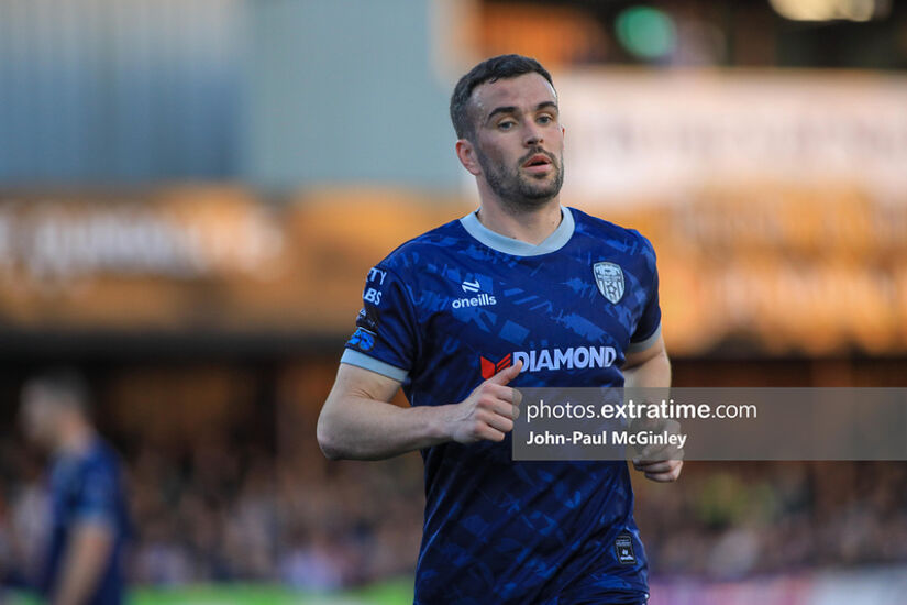 Derry City winger Michael Duffy was on target against Waterford