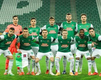 Rapid Vienna team lineup ahead of their 4-3 Europa League group game win over Dundalk in November 2020