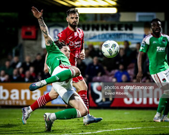 Action from Cork City's win over Sligo Rovers