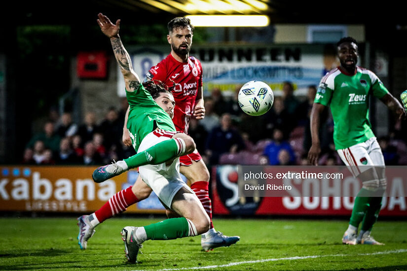 Action from Cork City's win over Sligo Rovers