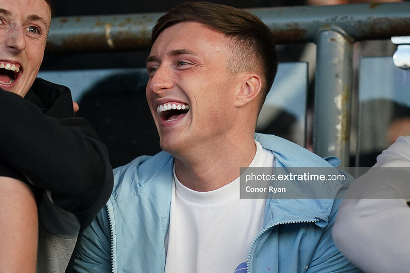 Danny Grant attending a recent Bohemians game