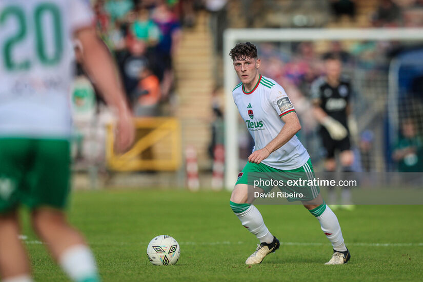 June 3rd, 2024, Harry Nevin of Cork City FC during the League of Ireland First Division: Cork City vs UCD played at Turners Cross, Cork, Ireland.