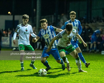 Action from Finn Harps 1-1 draw with Cork City