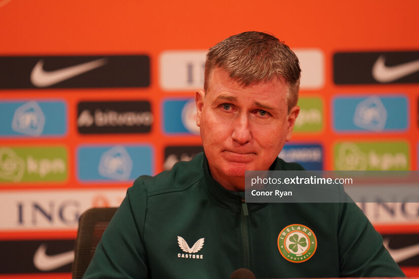 Stephen Kenny in the Johan Cruijff ArenA