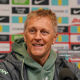 Heimir Hallgrimsson speaking to the media in Wembley ahead of Sunday's UEFA Nations League clash with England