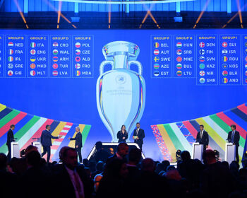 UEFA EURO 2024 qualifying round draw at Messe Frankfurt
