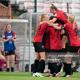 Bohemians celebrate Abbie Brophy's goal during their FAI Cup quarter-final win over Sligo Rovers on Saturday, 6 August 2022.