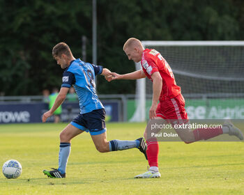 Donal Higgins opened the scoring for UCD in their victory over Finn Harps at Belfield