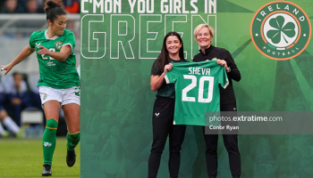 Marissa Sheva made her first start for Ireland on home soil against France on Thursday