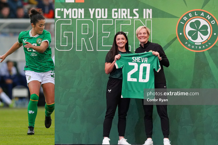 Marissa Sheva made her first start for Ireland on home soil against France on Thursday